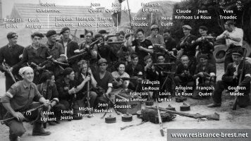 F.F.I de Guipavas à Kersaint-Plabennec (16 août 1944)